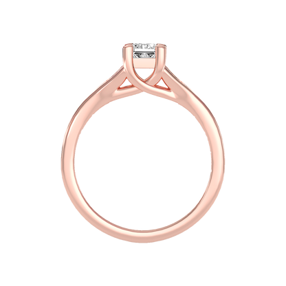 Queen Solitaire Ring - Five
