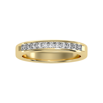 Qwen Half Eternity Band - Ten