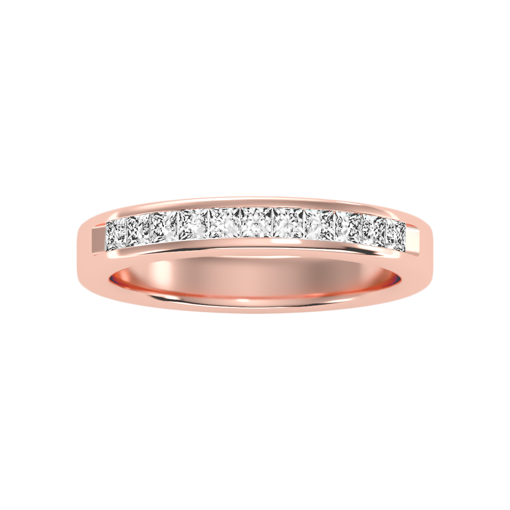 Qwen Half Eternity Band - Six
