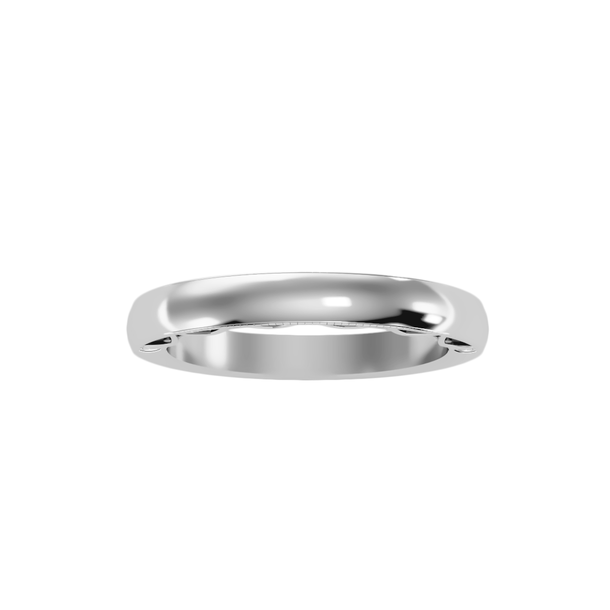 Rose Gold Diamond Vintage Art Deco Wedding Band Ring - Nine
