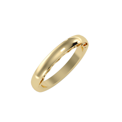 Rose Gold Diamond Vintage Art Deco Wedding Band Ring - Eleven