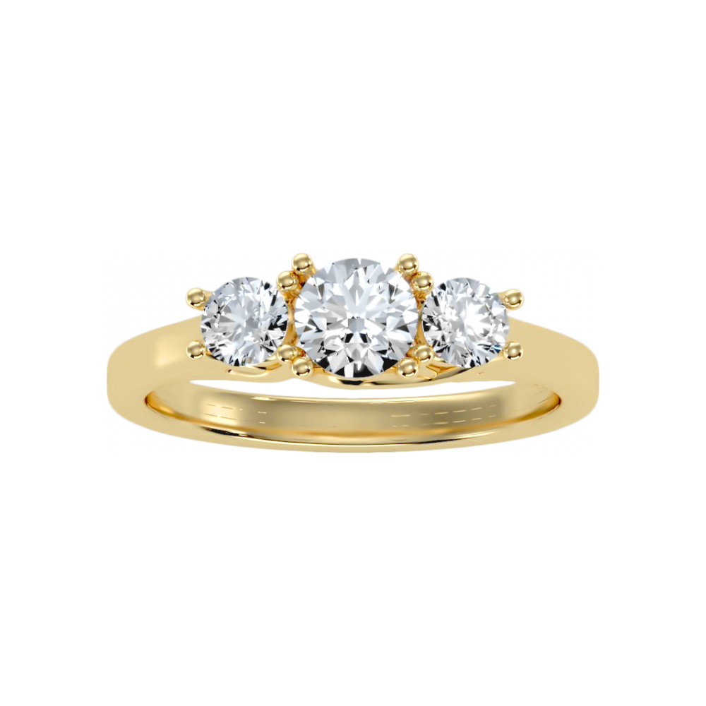 Maravillosa Three Stone Ring - Nine