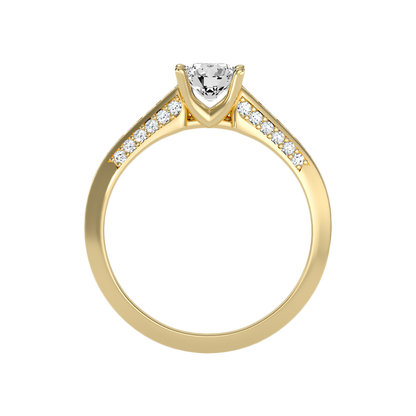 Radiante Solitaire Ring - Twelve