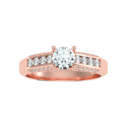 Radiante Solitaire Ring - Seven