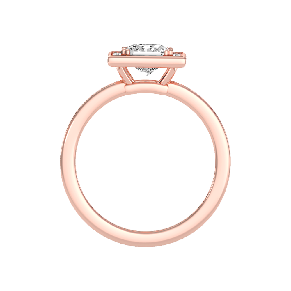 Rios Solitaire Ring In 925 Sterling Silver - Ten