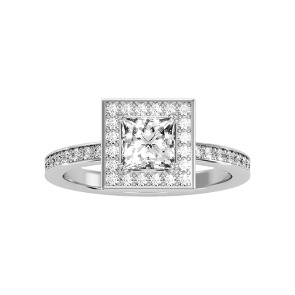 Rios Solitaire Ring In 925 Sterling Silver - Six