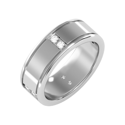 Ravishing Men's Broad Band Ring - One