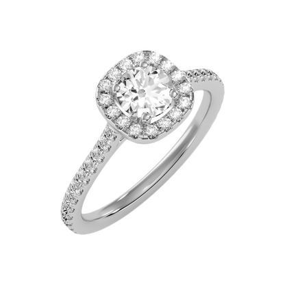 Ravishing Solitaire Ring In 925 Sterling Silver - One