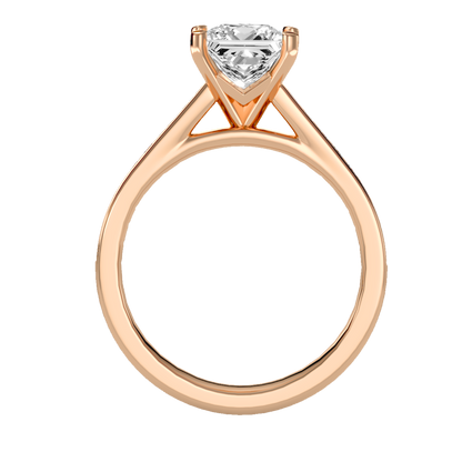 White Gold Princess Diamond Wedding Ring