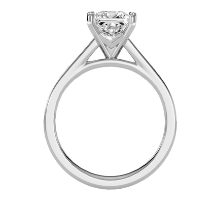 White Gold Princess Diamond Wedding Ring