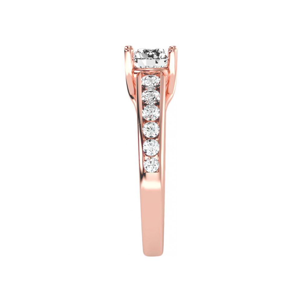 Fancy Single Stone Ring - Eleven