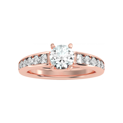 Fancy Single Stone Ring - Twelve