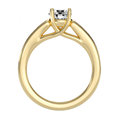 Fancy Single Stone Ring - Five