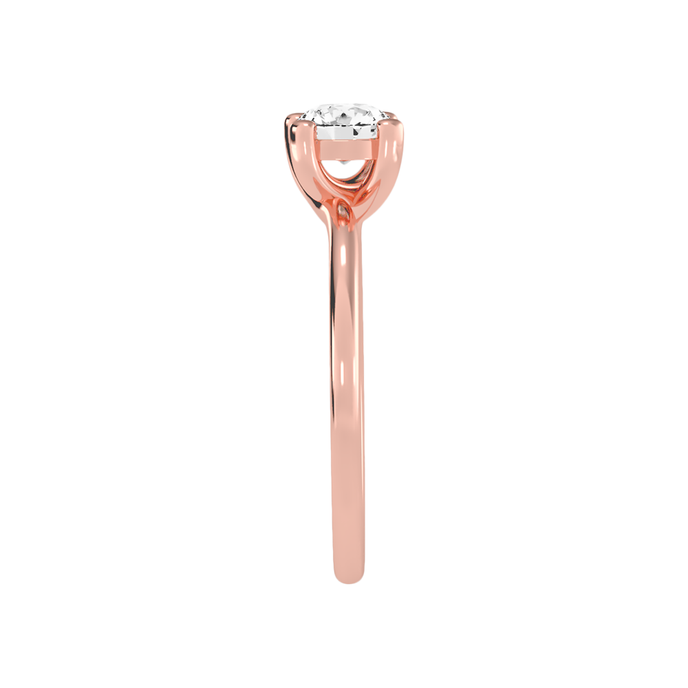 Redolent Solitaire Ring In 925 Sterling Silver - Eight