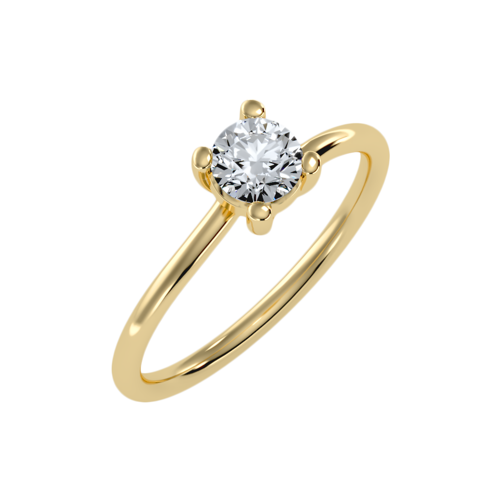 Redolent Solitaire Ring - Nine