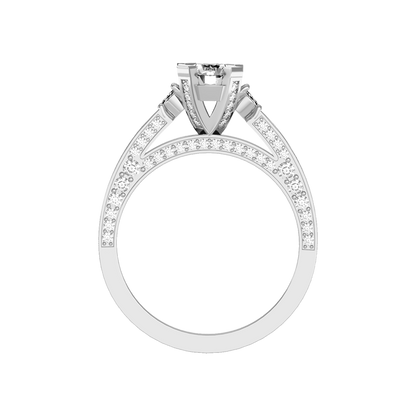 Reefulgent Solitaire Ring In 925 Sterling Silver - Eight