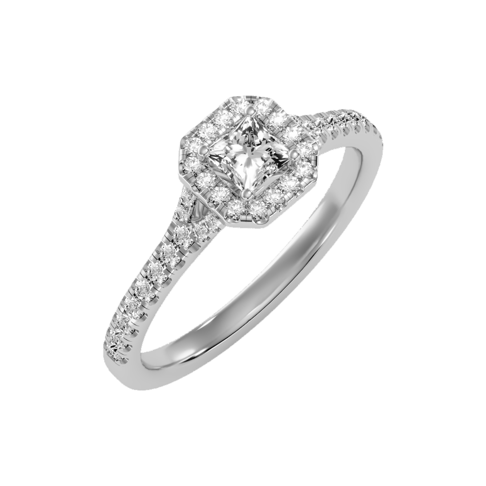 Refined Solitaire Ring - One