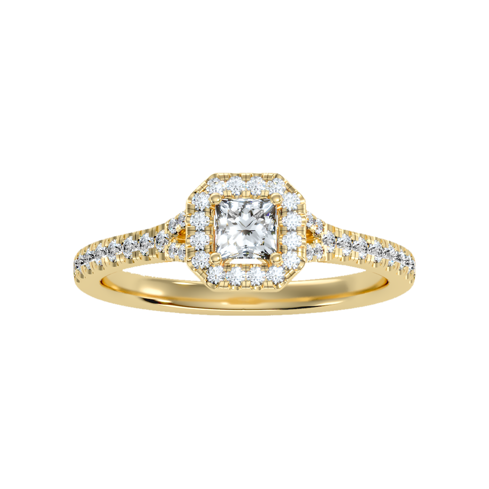 Refined Solitaire Ring - Ten