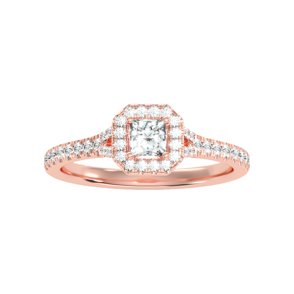 Refined Solitaire Ring In 925 Sterling Silver - Seven