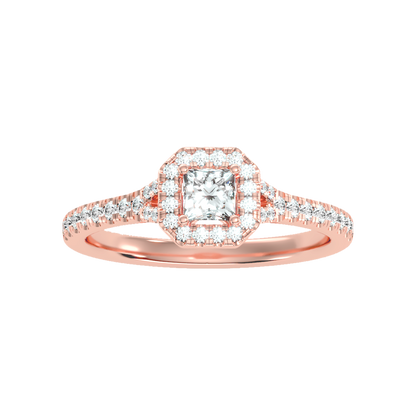 Refined Solitaire Ring In 925 Sterling Silver - Seven
