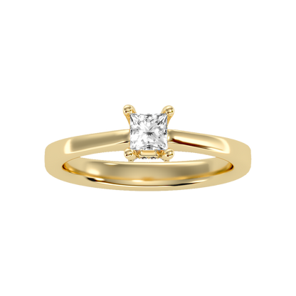 Refulgent Solitaire Ring - Ten