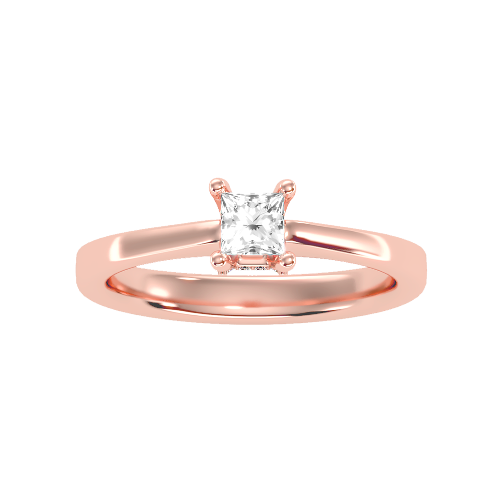 Refulgent Solitaire Ring - Three