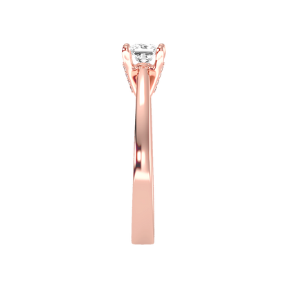 Refulgent Solitaire Ring - Four