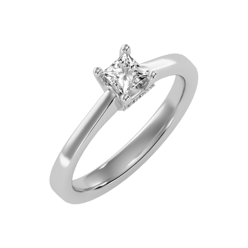 Refulgent Solitaire Ring - Five