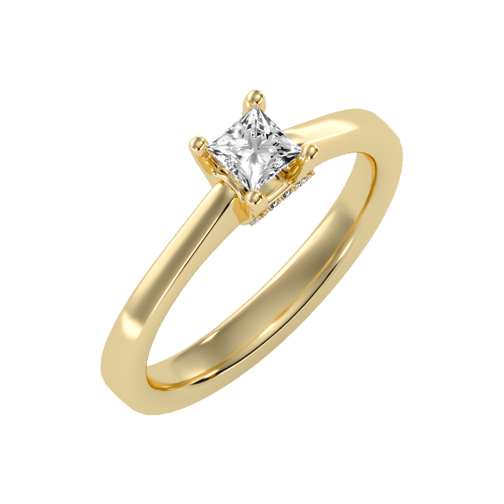 Refulgent Solitaire Ring - Nine