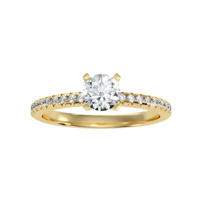 Remarkable Solitaire Ring - Ten