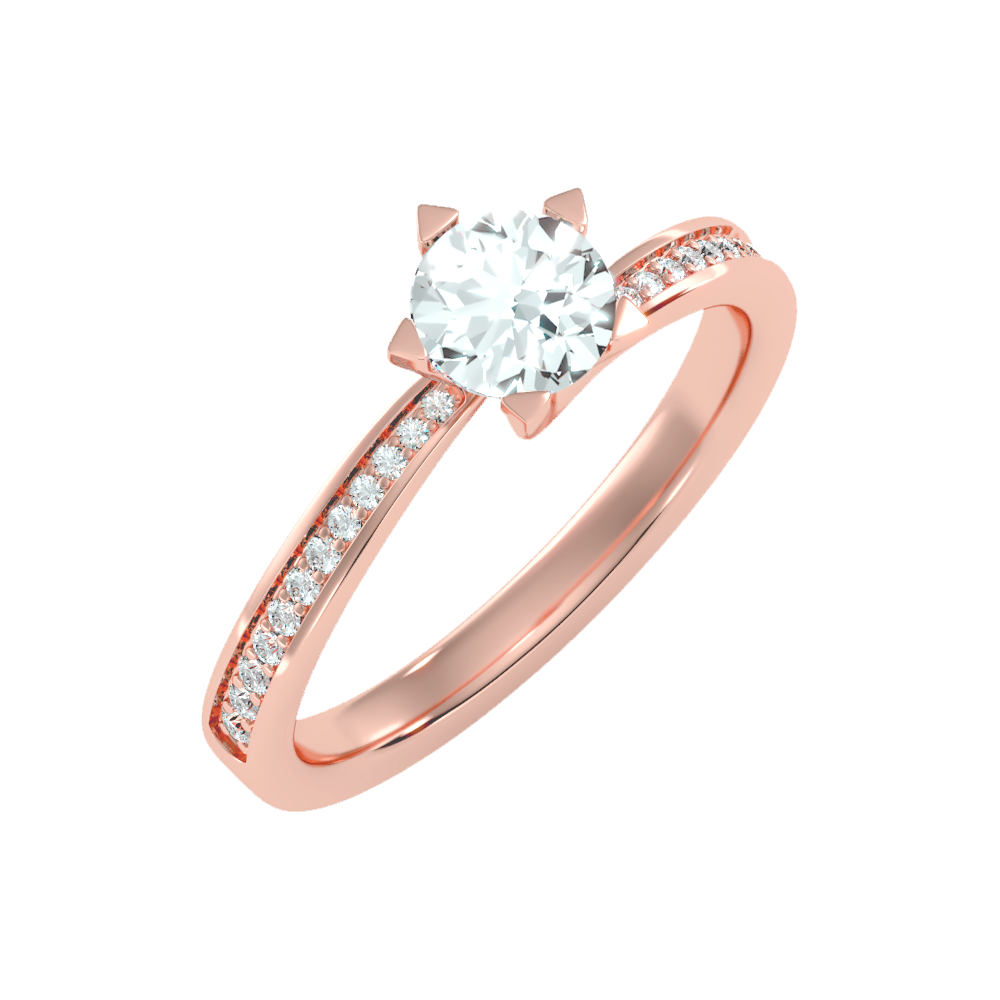 Resplendent Solitaire Ring - One