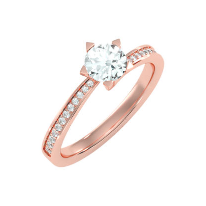 Resplendent Solitaire Ring - One