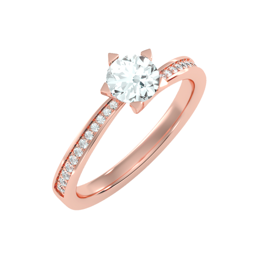 Resplendent Solitaire Ring - One