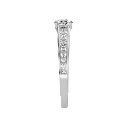 Rica Solitaire Ring In 925 Sterling Silver - Seven