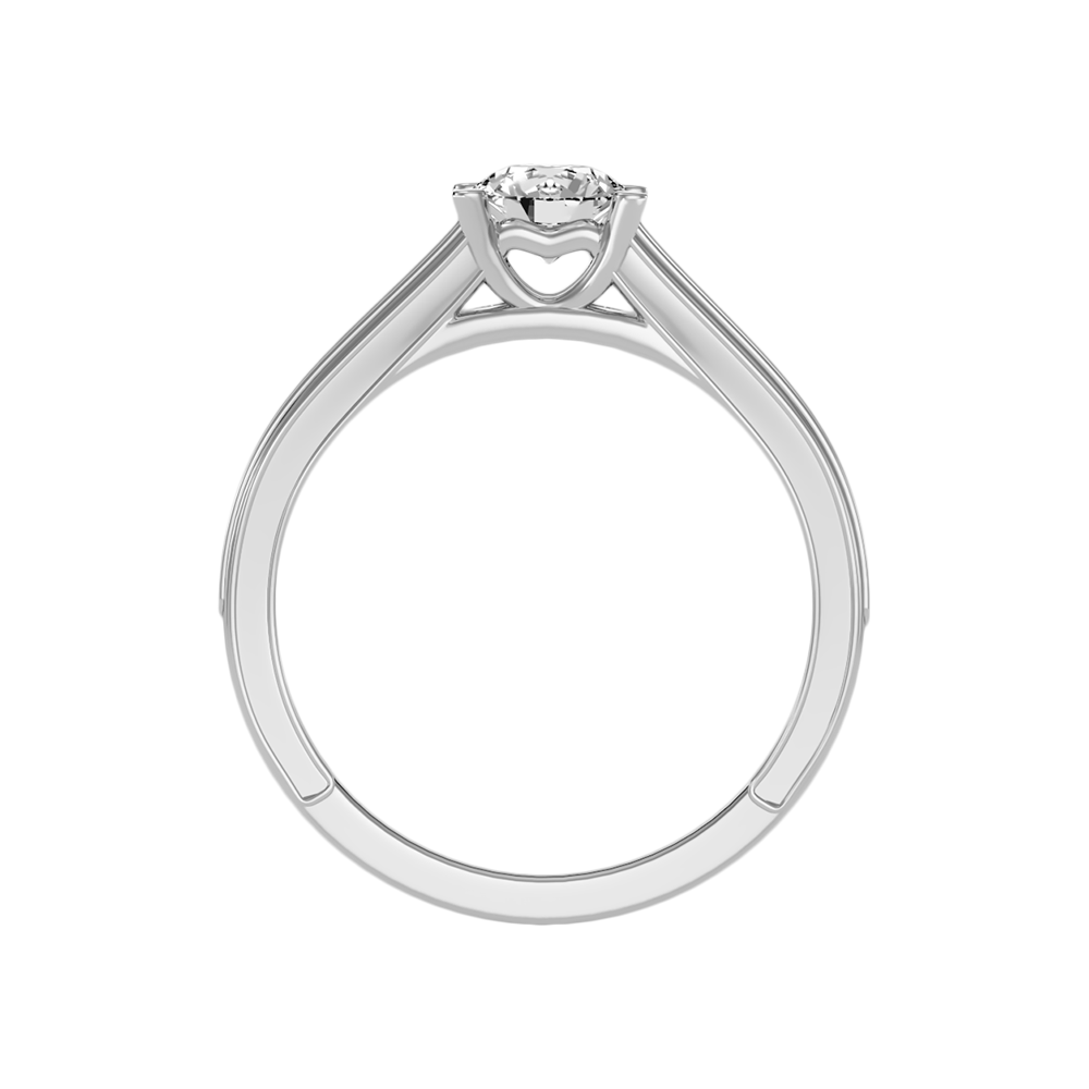 Rica Solitaire Ring In 925 Sterling Silver - Eight