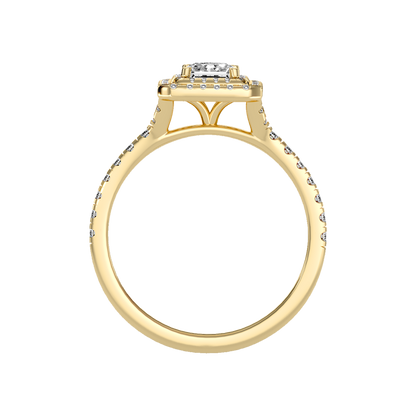 Rich Solitaire Ring In 925 Sterling Silver - Three