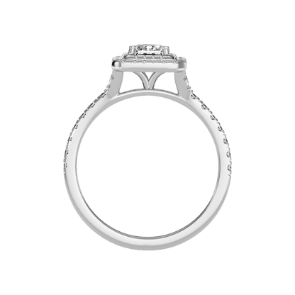 Rich Solitaire Ring In 925 Sterling Silver - Eight