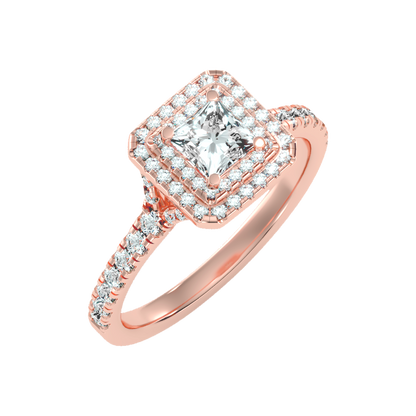 Rich Solitaire Ring In 925 Sterling Silver - Nine