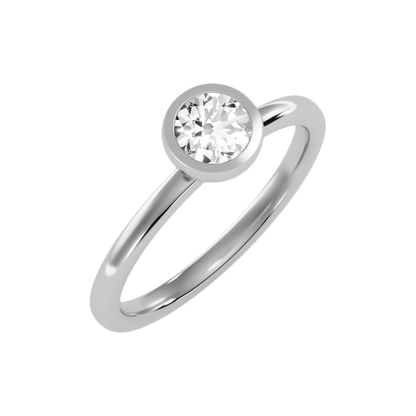 Riparian Solitaire Ring - One
