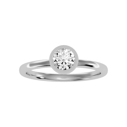 Riparian Solitaire Ring - Three