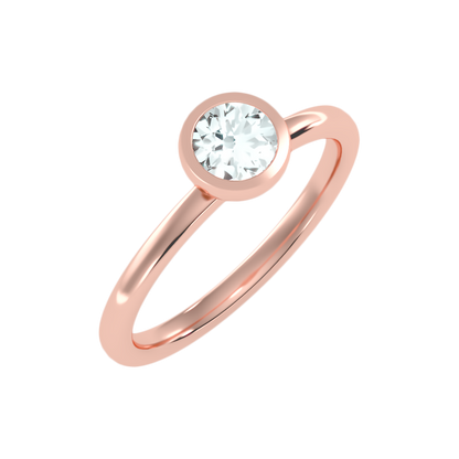 Riparian Solitaire Ring - Five