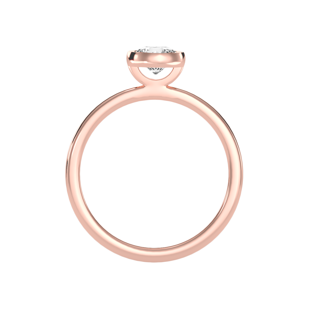 Riparian Solitaire Ring In 925 Sterling Silver - Six