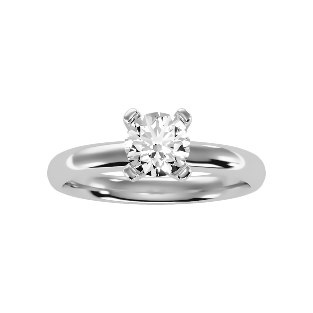 Ripple Solitaire Ring - Six