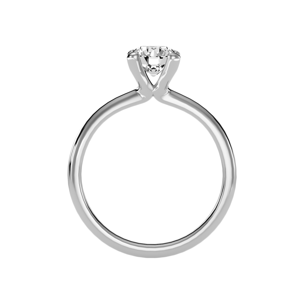 Ripple Solitaire Ring - Eight