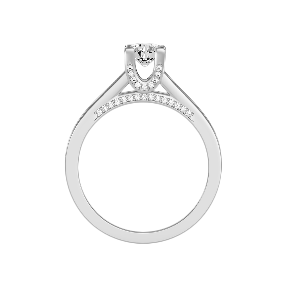 Rizal Solitaire Ring In 925 Sterling Silver - Two
