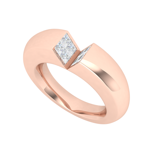 Robinette Deconstructed Ring In 925 Sterling Silver - One