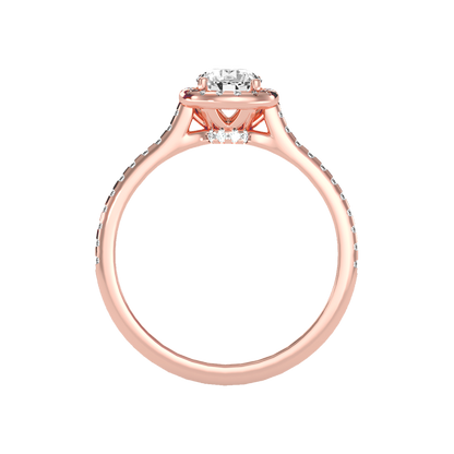 Rollicking Halo Ring - Six