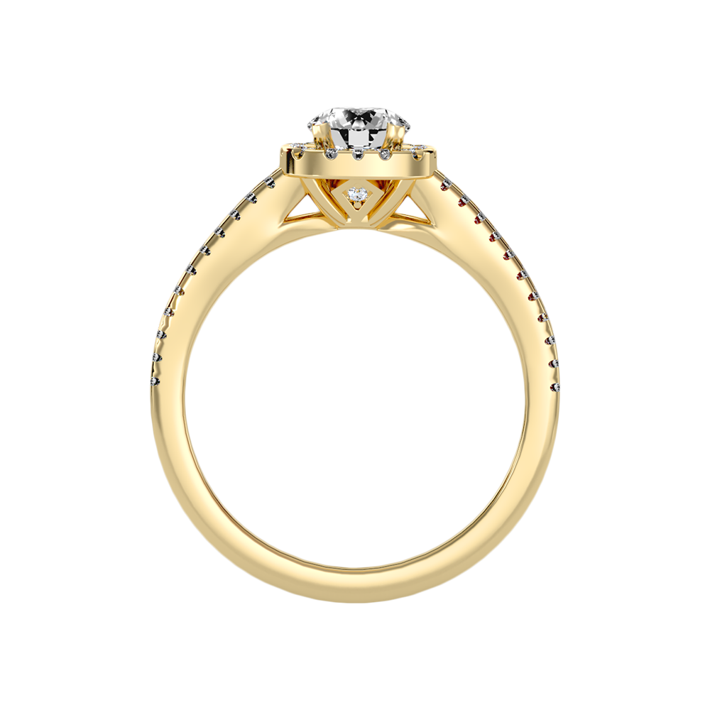 Rose Halo Ring - Twelve