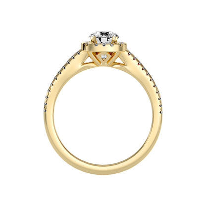 Rose Halo Ring - Twelve