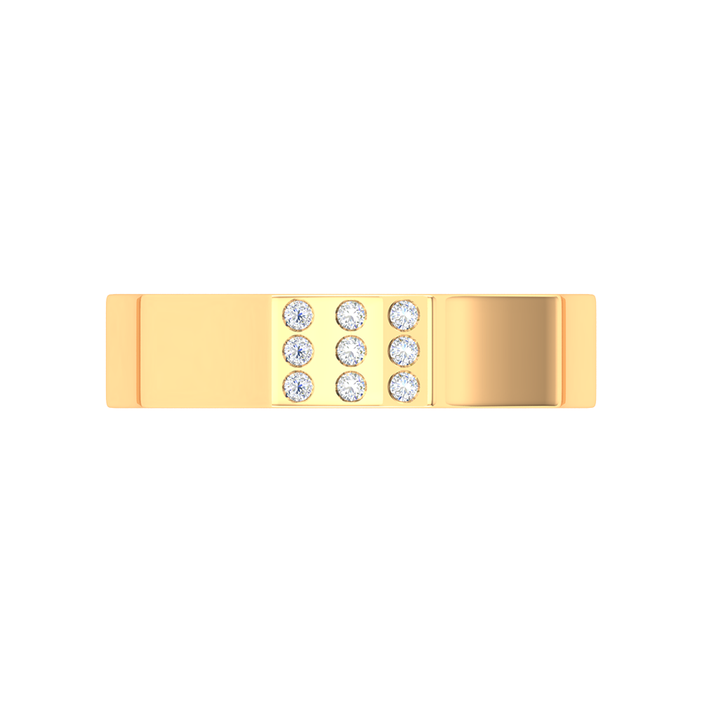 Rouge Broad Band Ring - Ten